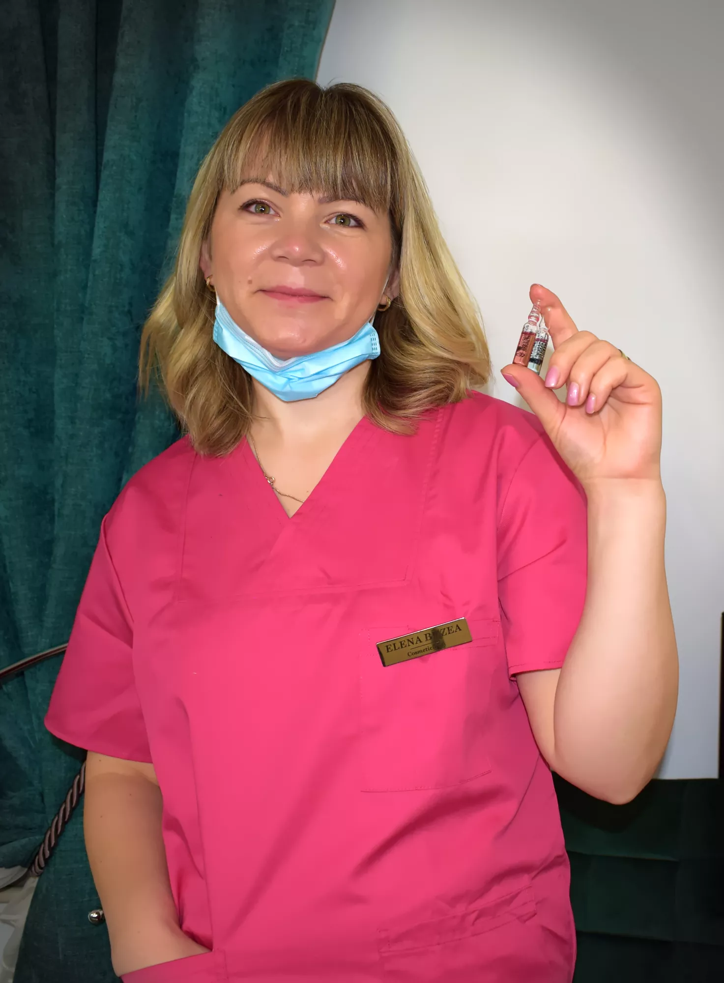 tratament facial - setarea aparatului de ultrasunet